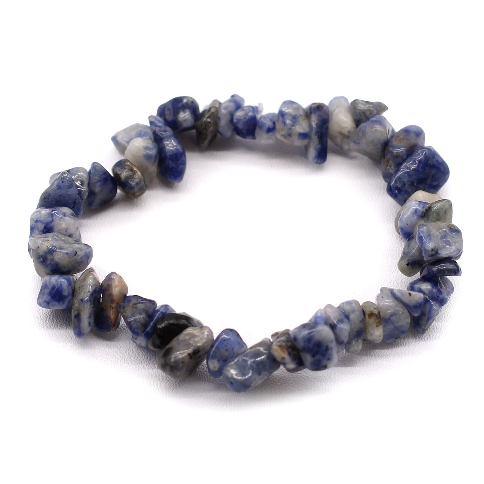 Bomba de baño con pulsera de gemas de sodalita - Imagen 10