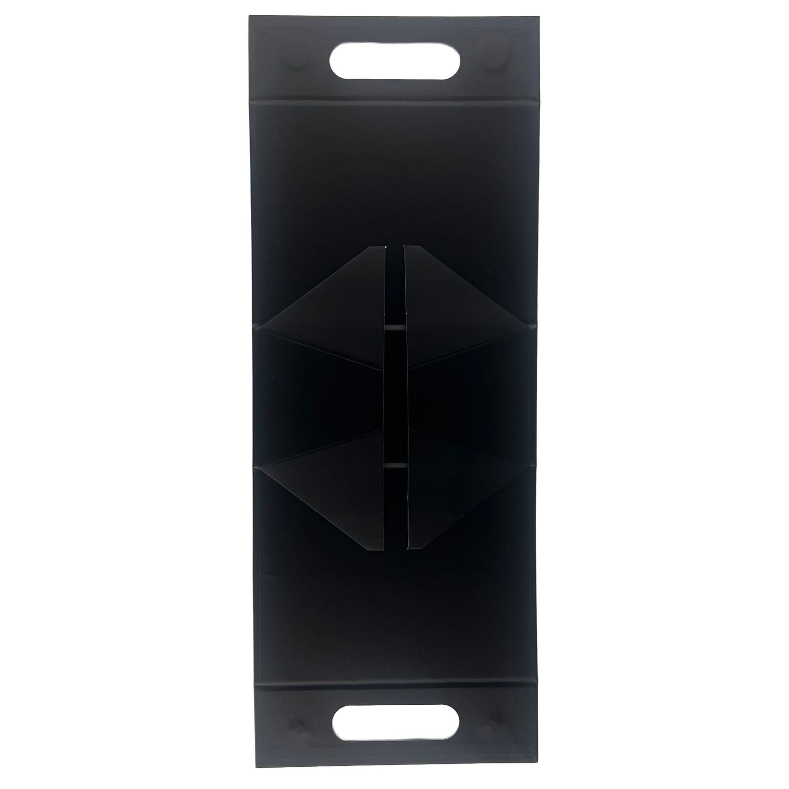 Caja de regalo plegable - Caja manual (20 x 10 x 20 cm) - Negro - Imagen 2