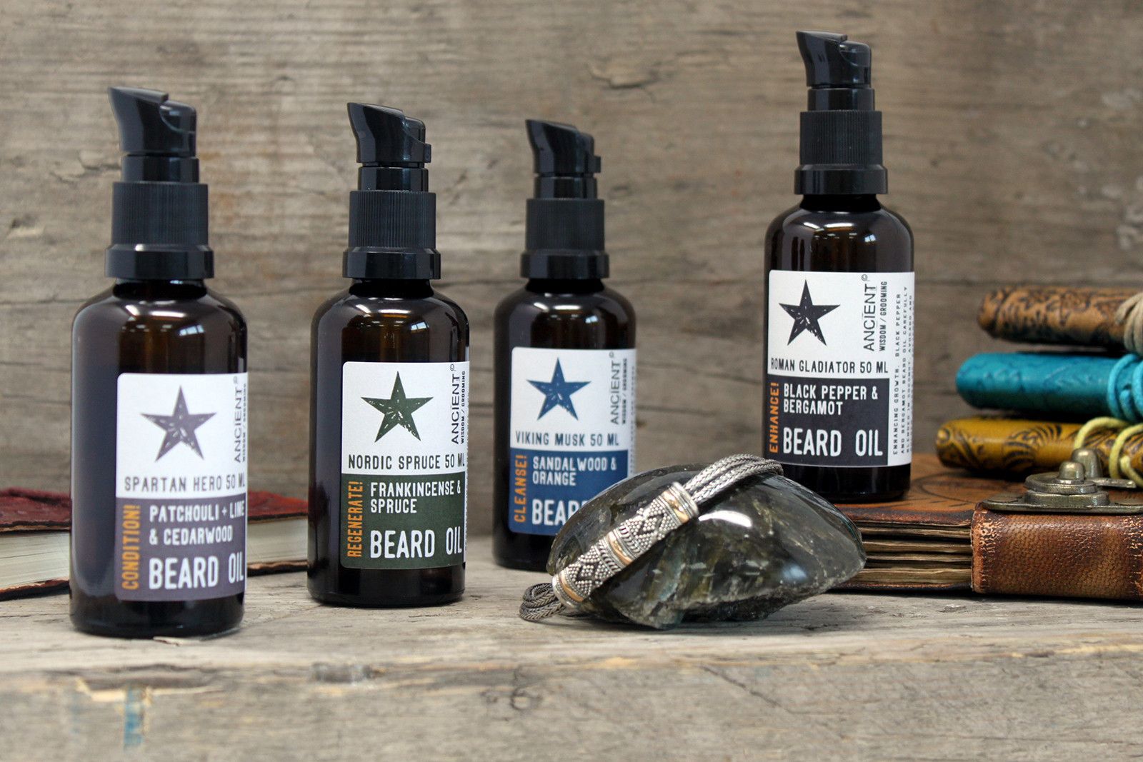 50ml Aceite para la barba - Almizcle Vikingo - Limpia! - Imagen 7