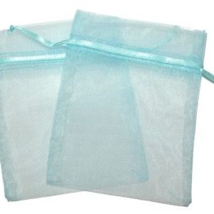 Bolsa de Organza - Azul pálido
