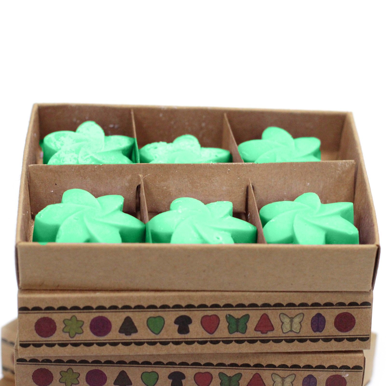 Caja de 6 ceras de Soja - Jardín escondido - Imagen 4