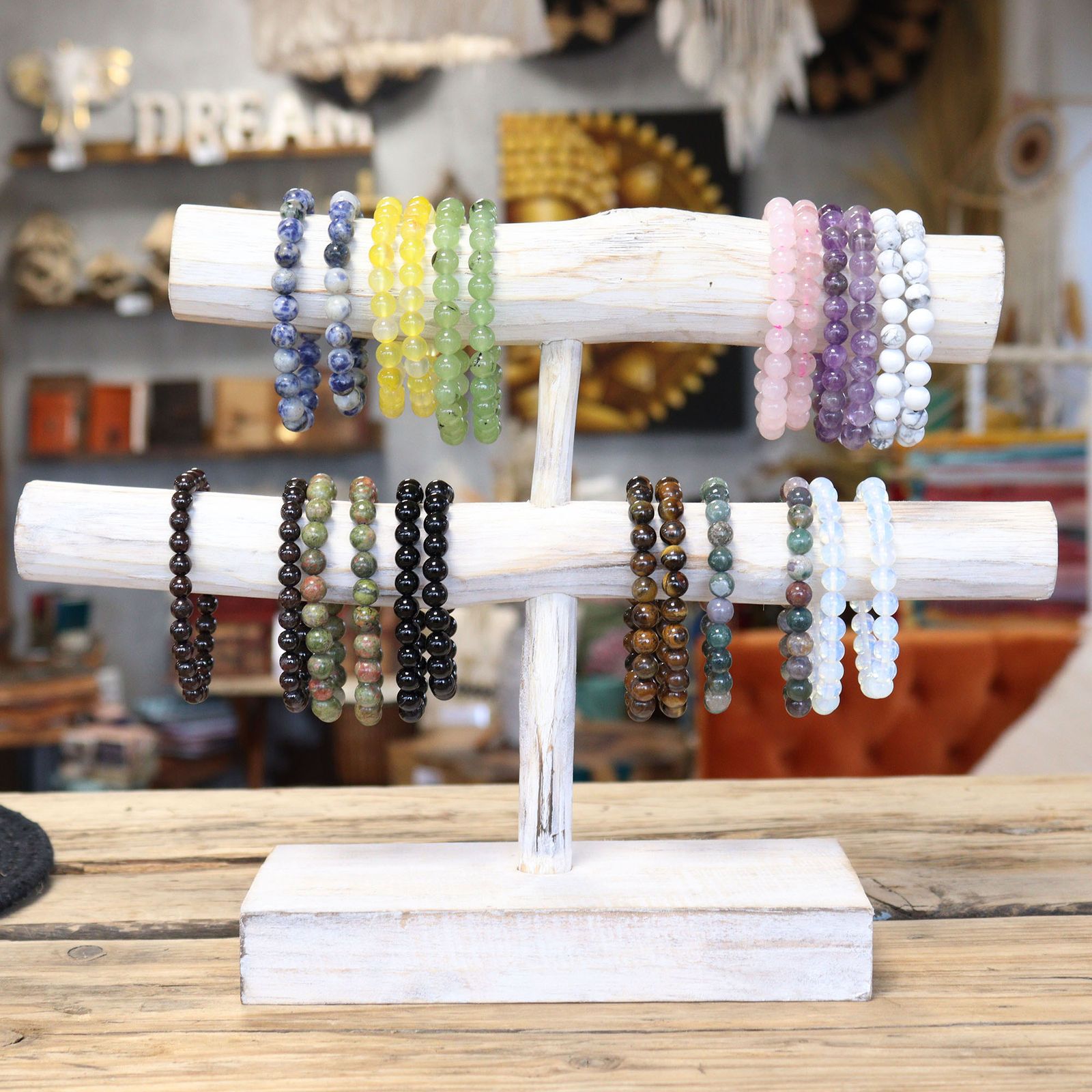 Brazalete de Energía - Jaspe verde - Imagen 5