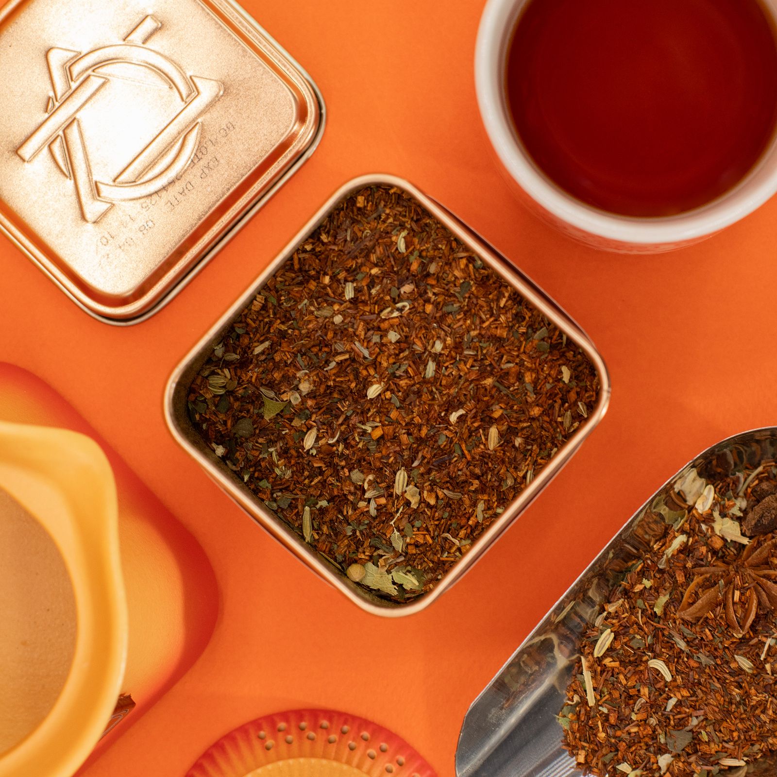 Té Digestivo de Rooibos - Infusión 50gr Lata - Imagen 4