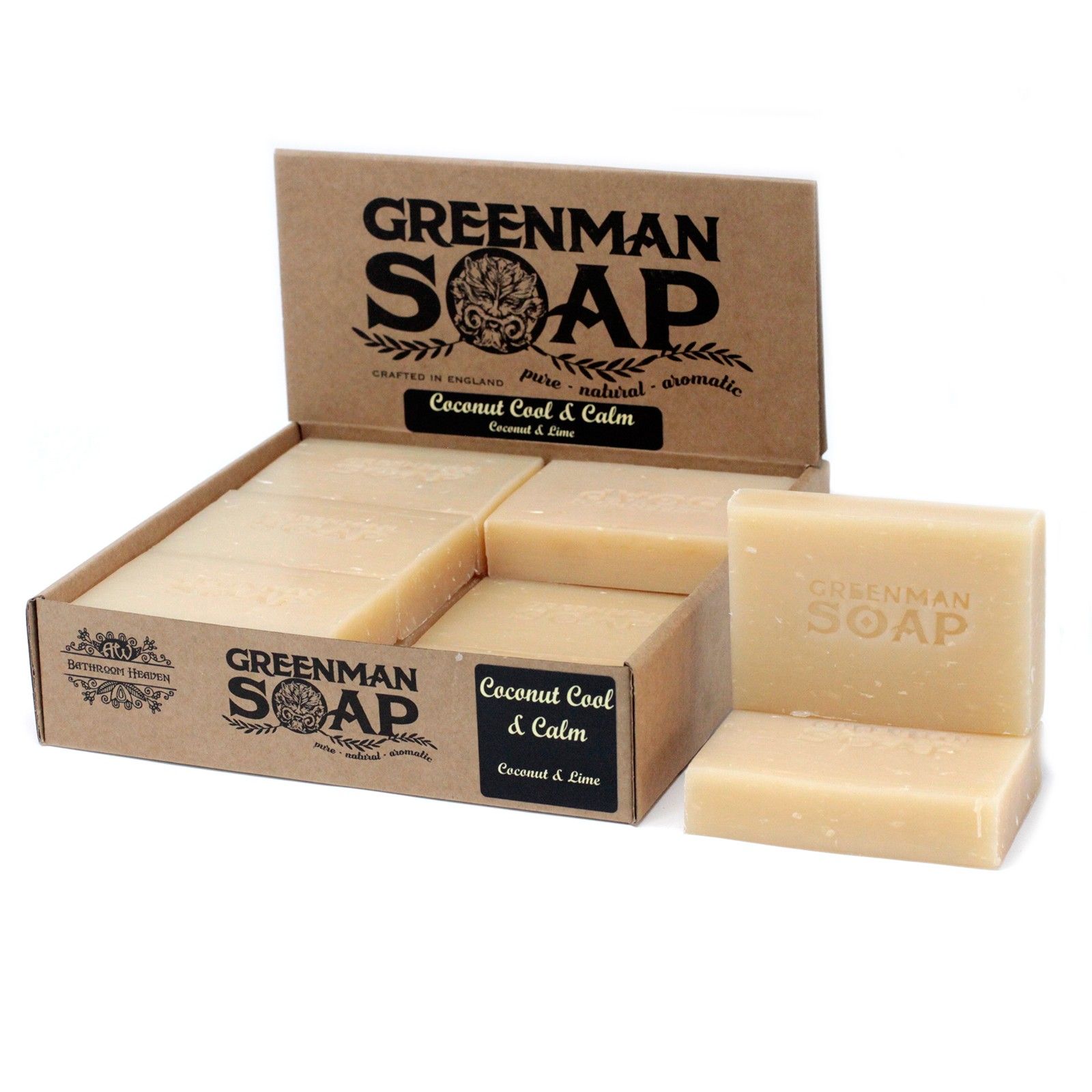Jabón Greenman 100g - Coco fresco y tranquilo - Imagen 6