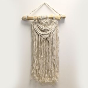 Tapice de Macramé - Tres olas