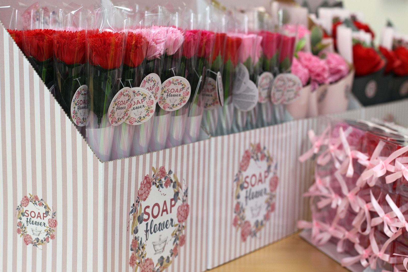 Flor de Jabón - Ramo de clavel - Imagen 3