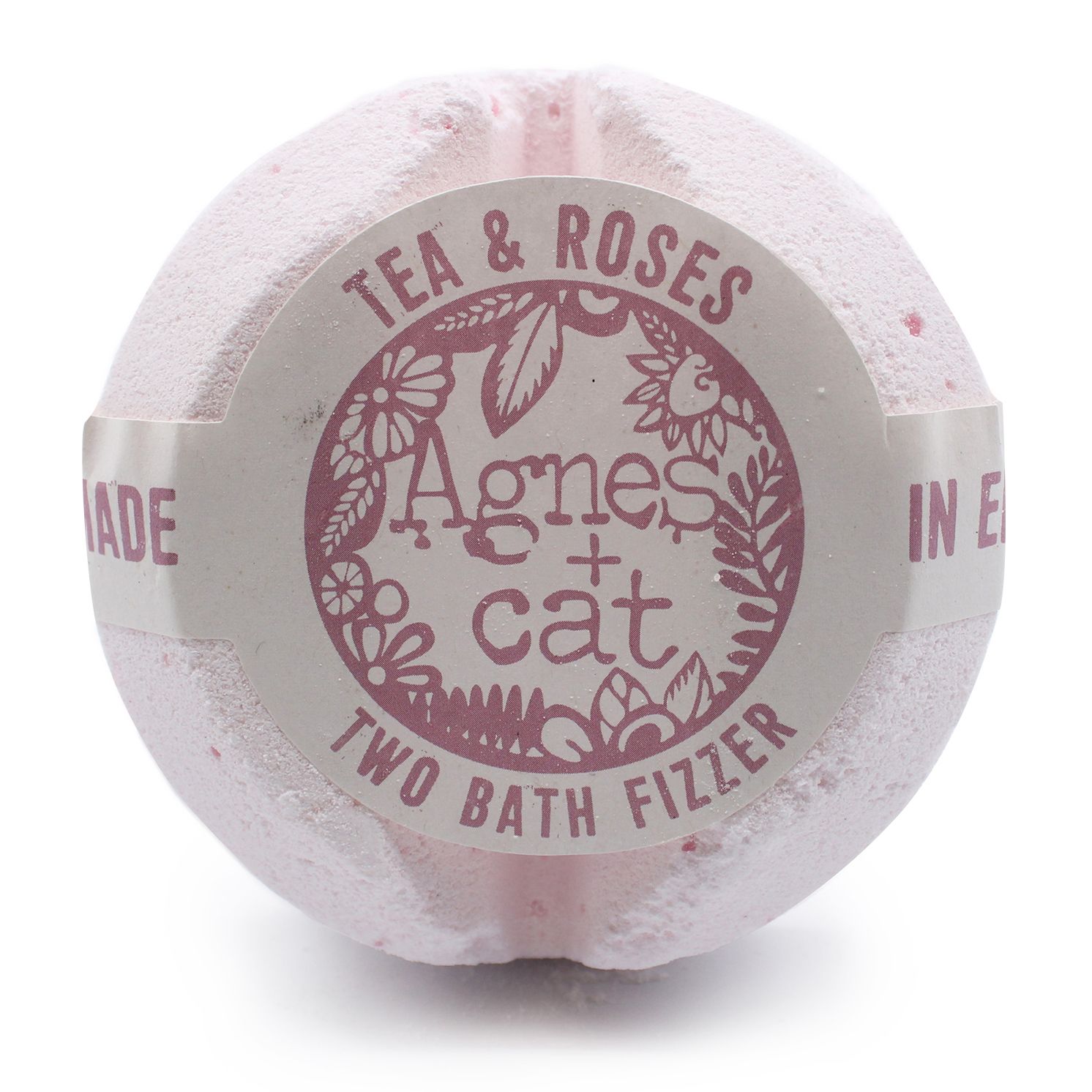 Bomba de baño Agnes + Cat - Té y Rosas