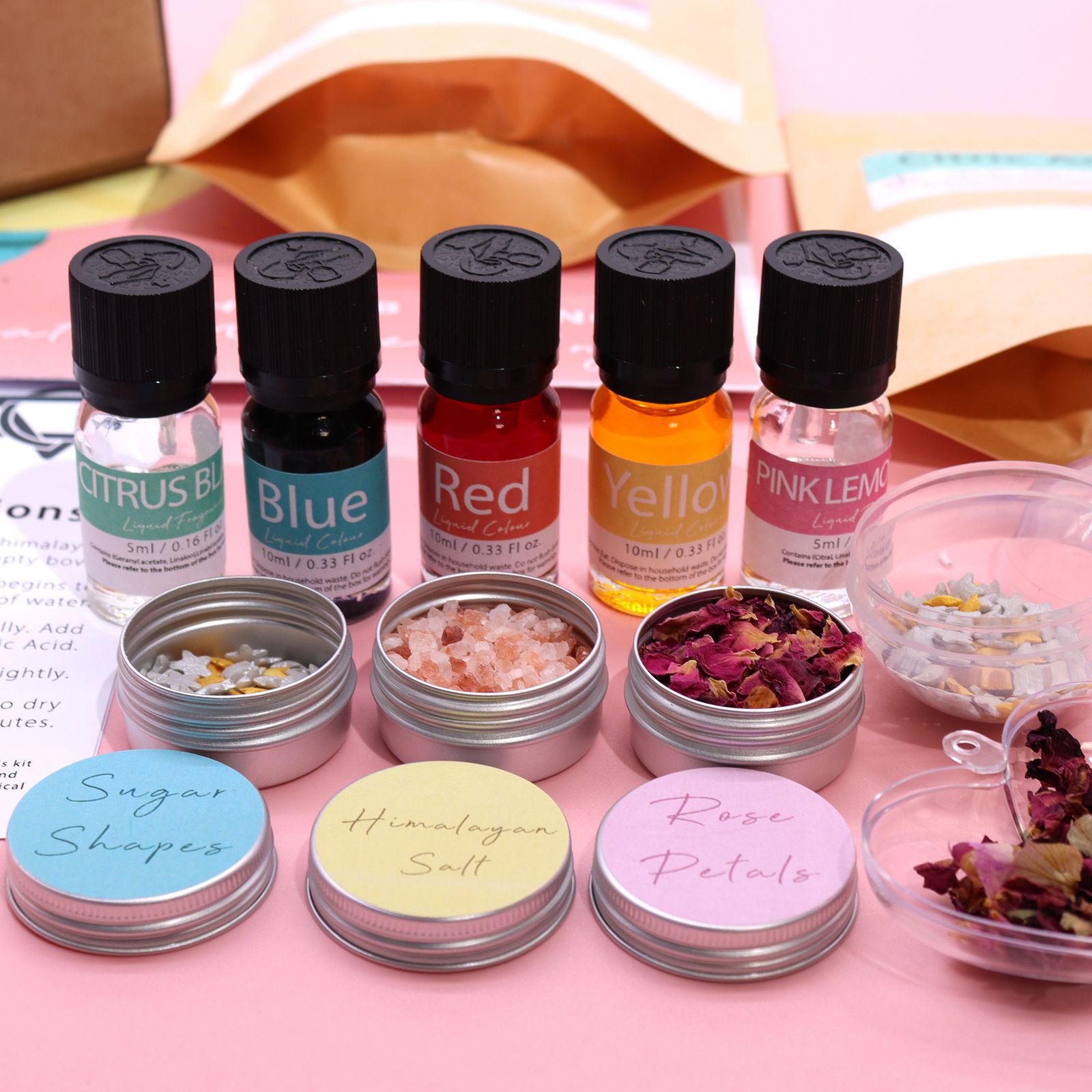 Kit de bombas de baño - Rosa y chicle - Imagen 8