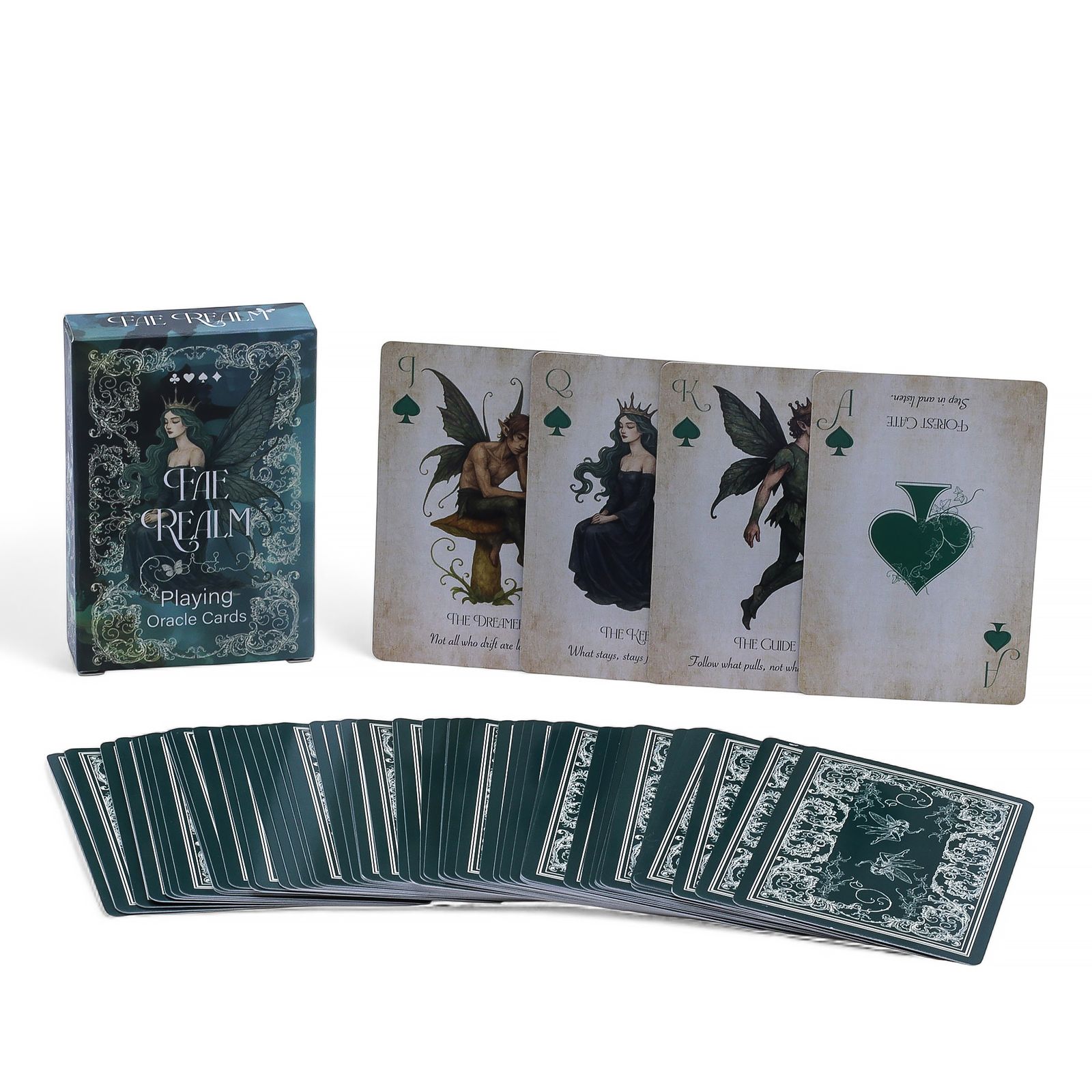 Reino de las Hadas: Cartas para jugar y de oráculo – Tema de hadas - Imagen 2