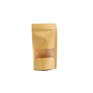 Bolsas kraft con ventana 12x20 cm