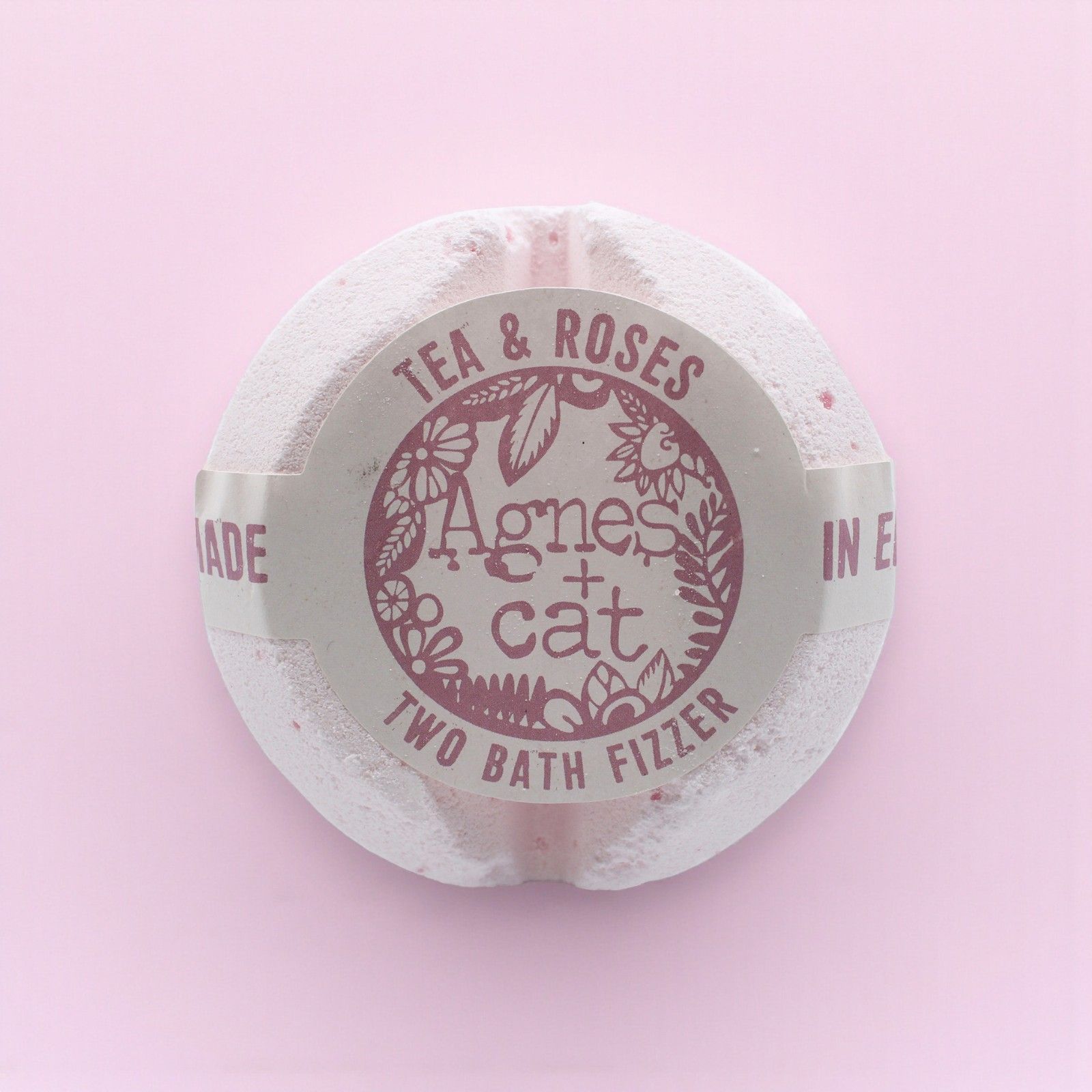 Bomba de baño Agnes + Cat - Té y Rosas - Imagen 2