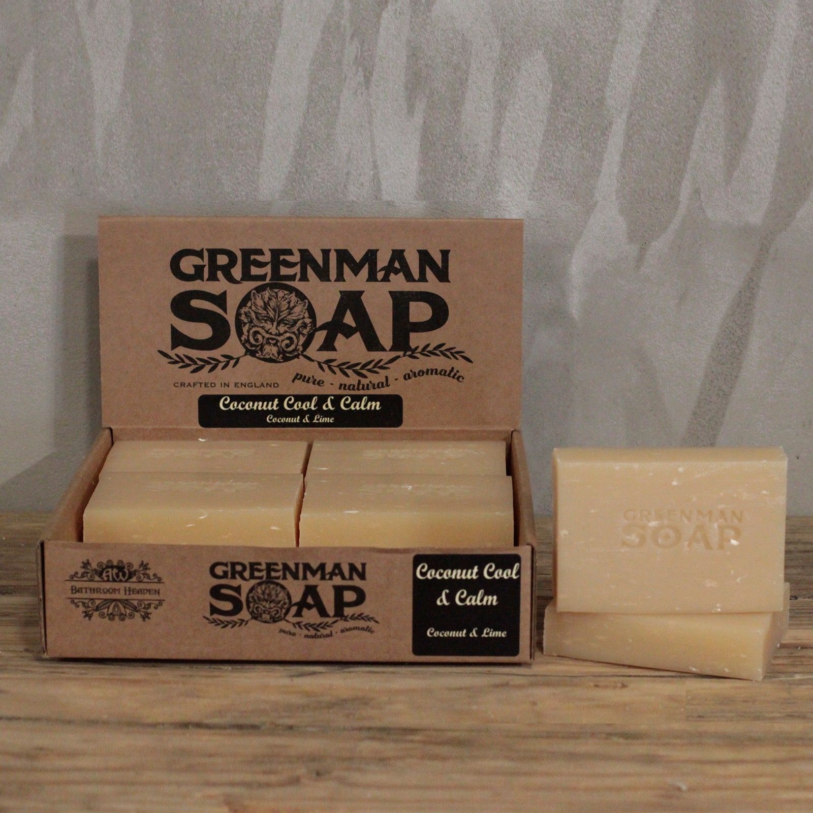 Jabón Greenman 100g - Coco fresco y tranquilo - Imagen 5