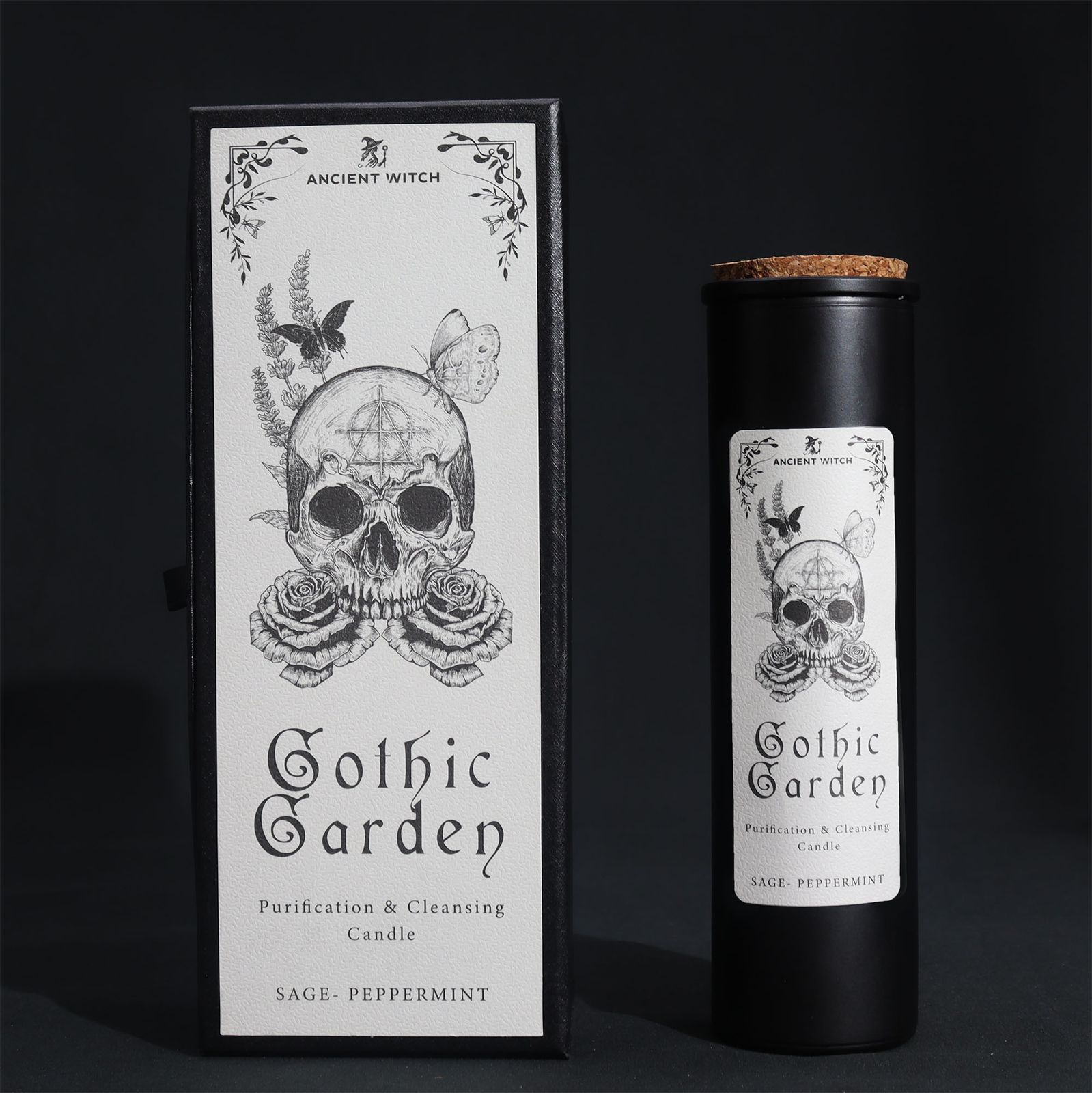 Velas Purificadoras de Brujas Antiguas - Jardín gótico