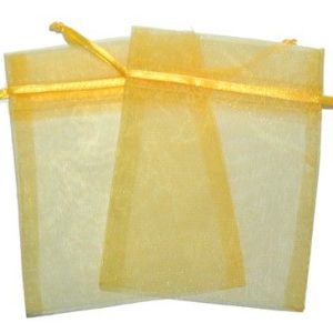 Bolsa de Organza - Amarillo