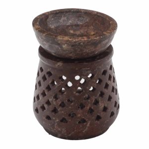 Quemador de aceite pequeño de esteatita 8 cm - Clásico