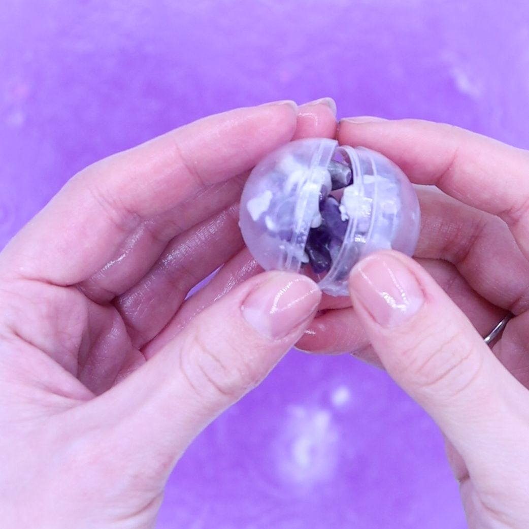 Bomba de baño con pulsera de gemas de sodalita - Imagen 8