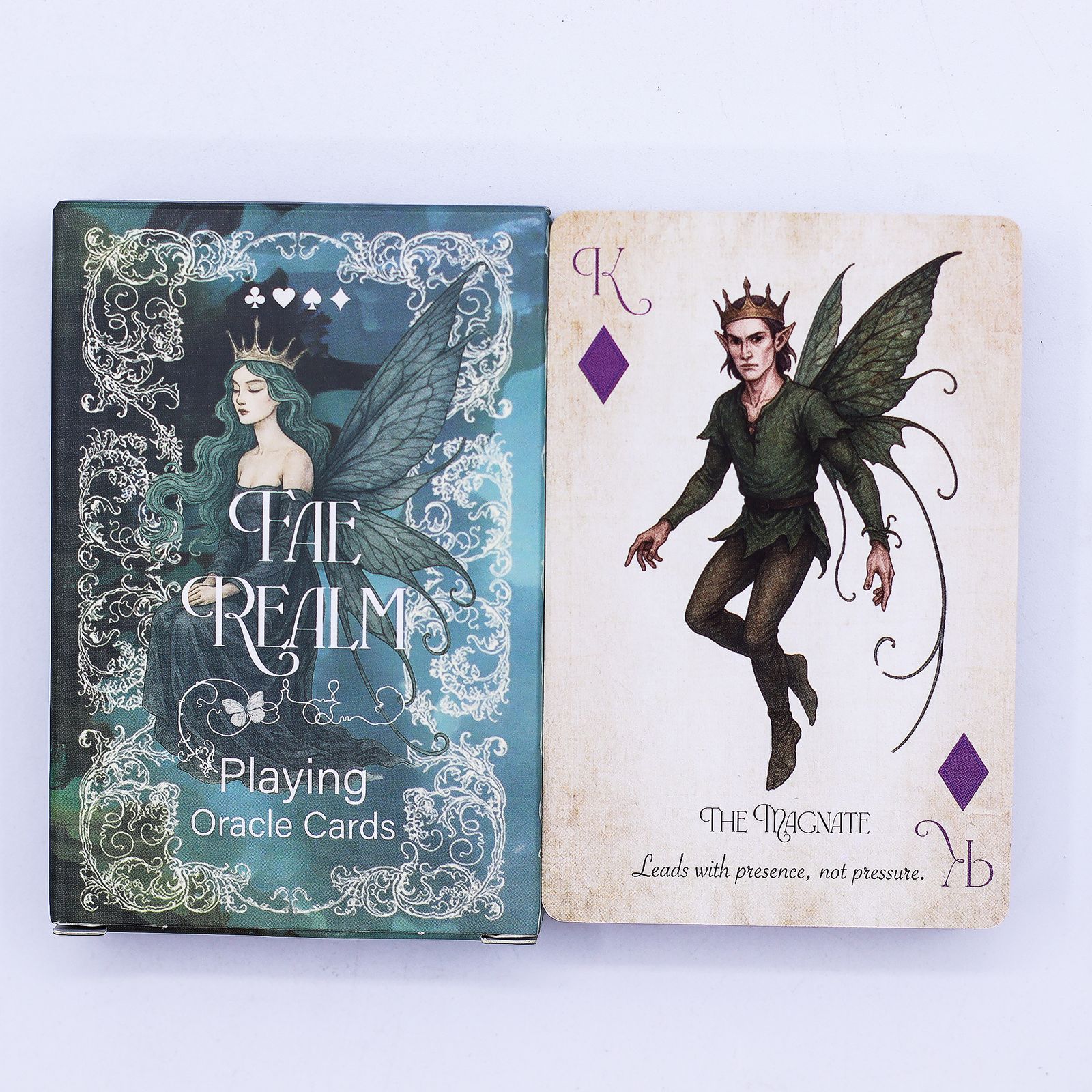 Reino de las Hadas: Cartas para jugar y de oráculo – Tema de hadas - Imagen 5