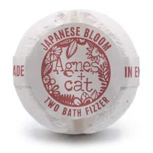 Agnes + Tableta efervescente para baño de gatos - Flor Japonesa
