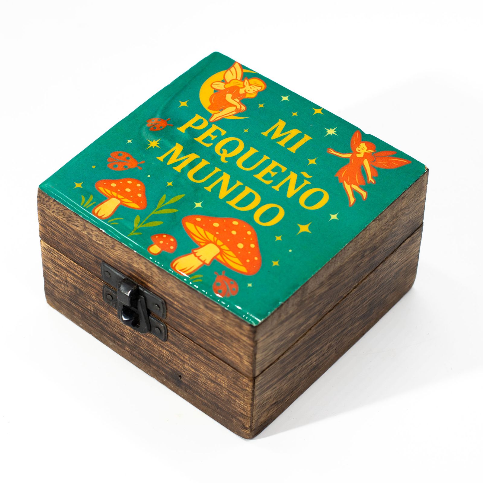 Pequeña caja esmaltada - Mi Pequeño Mundo - Imagen 2