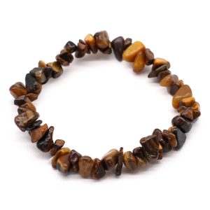 Pulsera Fragmentos de Piedras Preciosas - Ojo de Tigre