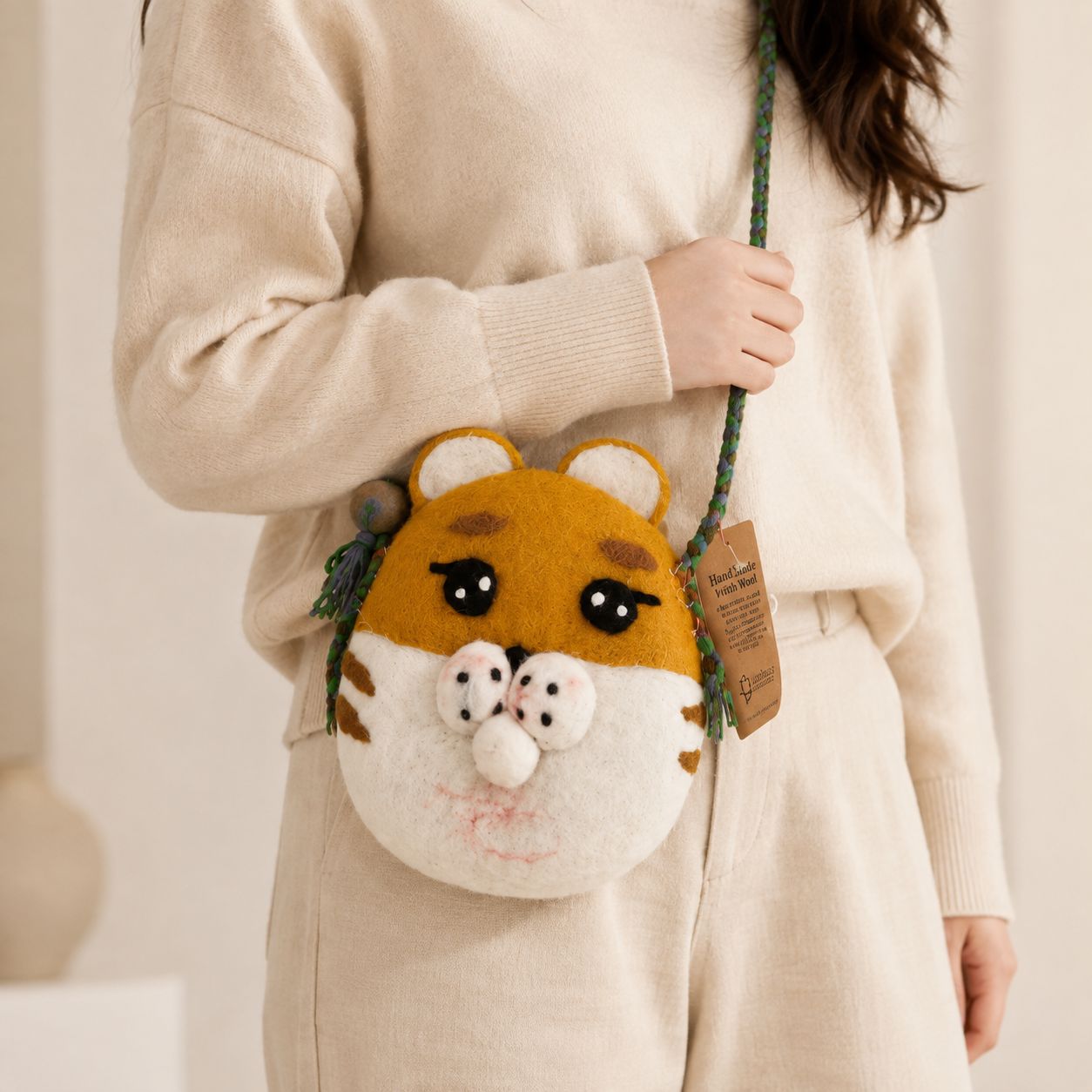 Bolsos de animales lindos - Tigre - Imagen 2