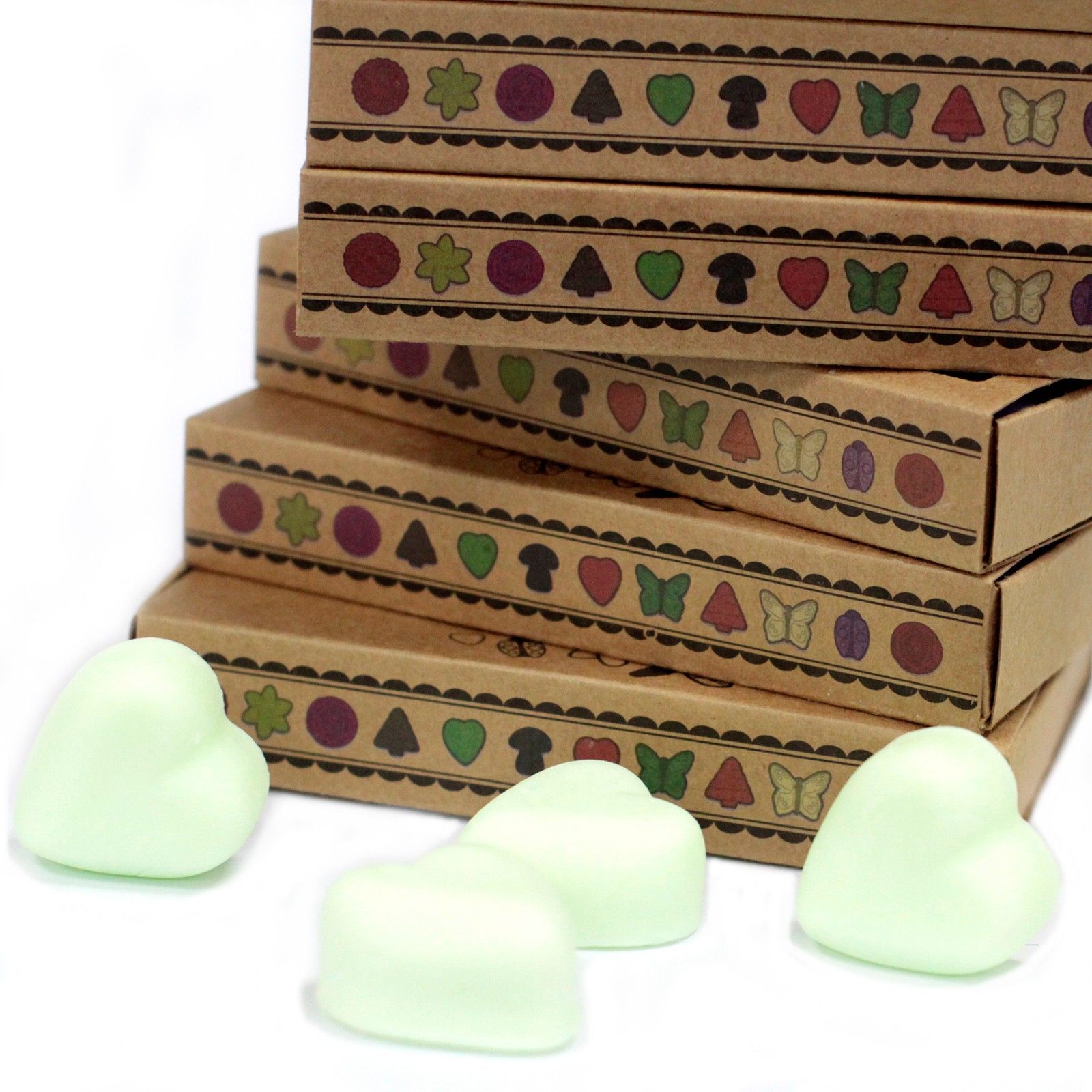 Caja de 6 ceras de Soja - Menta y mentol - Imagen 4