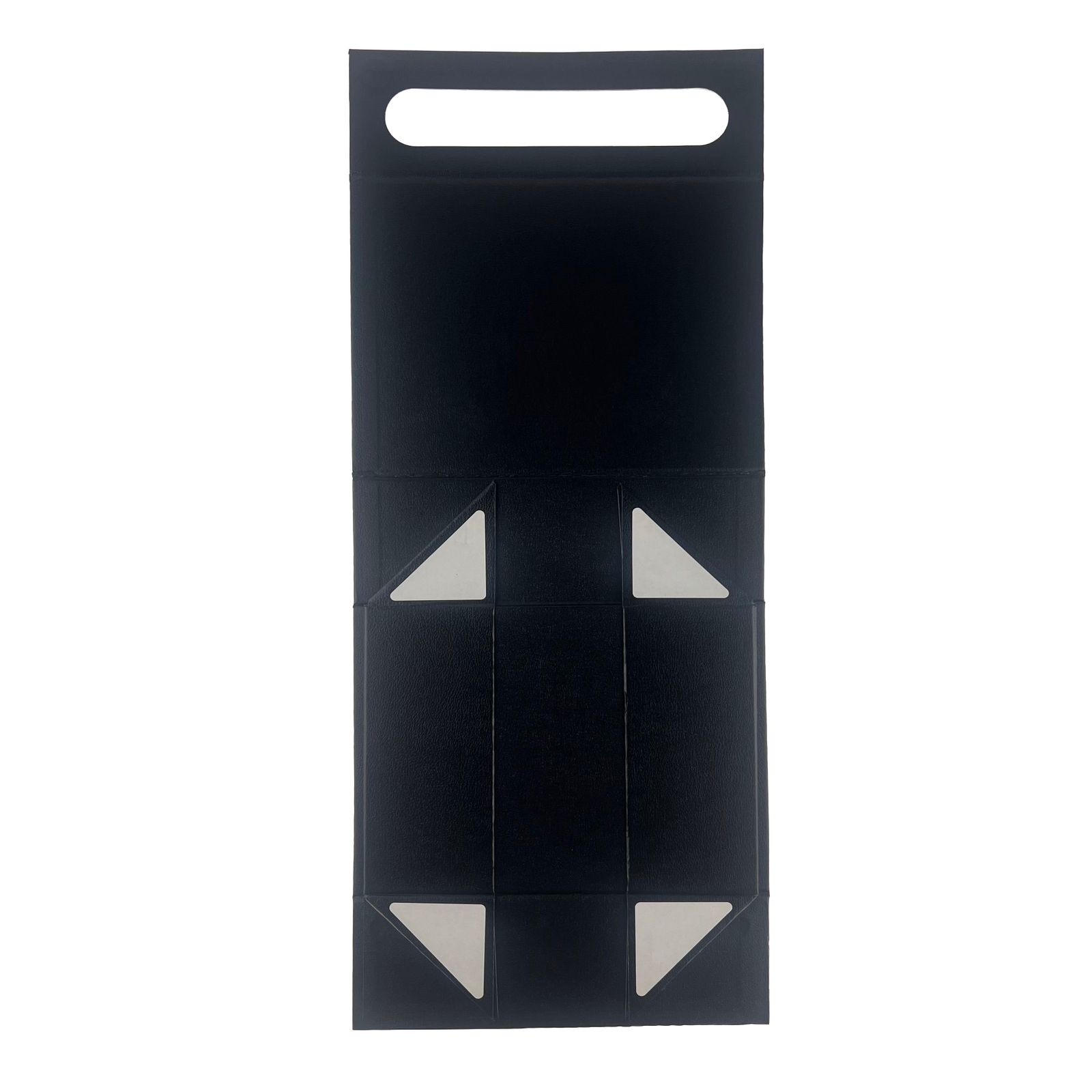Caja de regalo plegable - cesta mediana (24x18.2x8cm) - Negro - Imagen 6