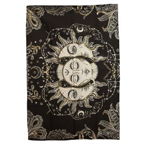 Arte de pared de algodón (70x110cm) - Diosa del Sol