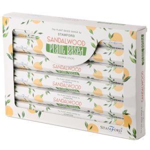 Varitas de Incienso a Base de Plantas - Sándalo