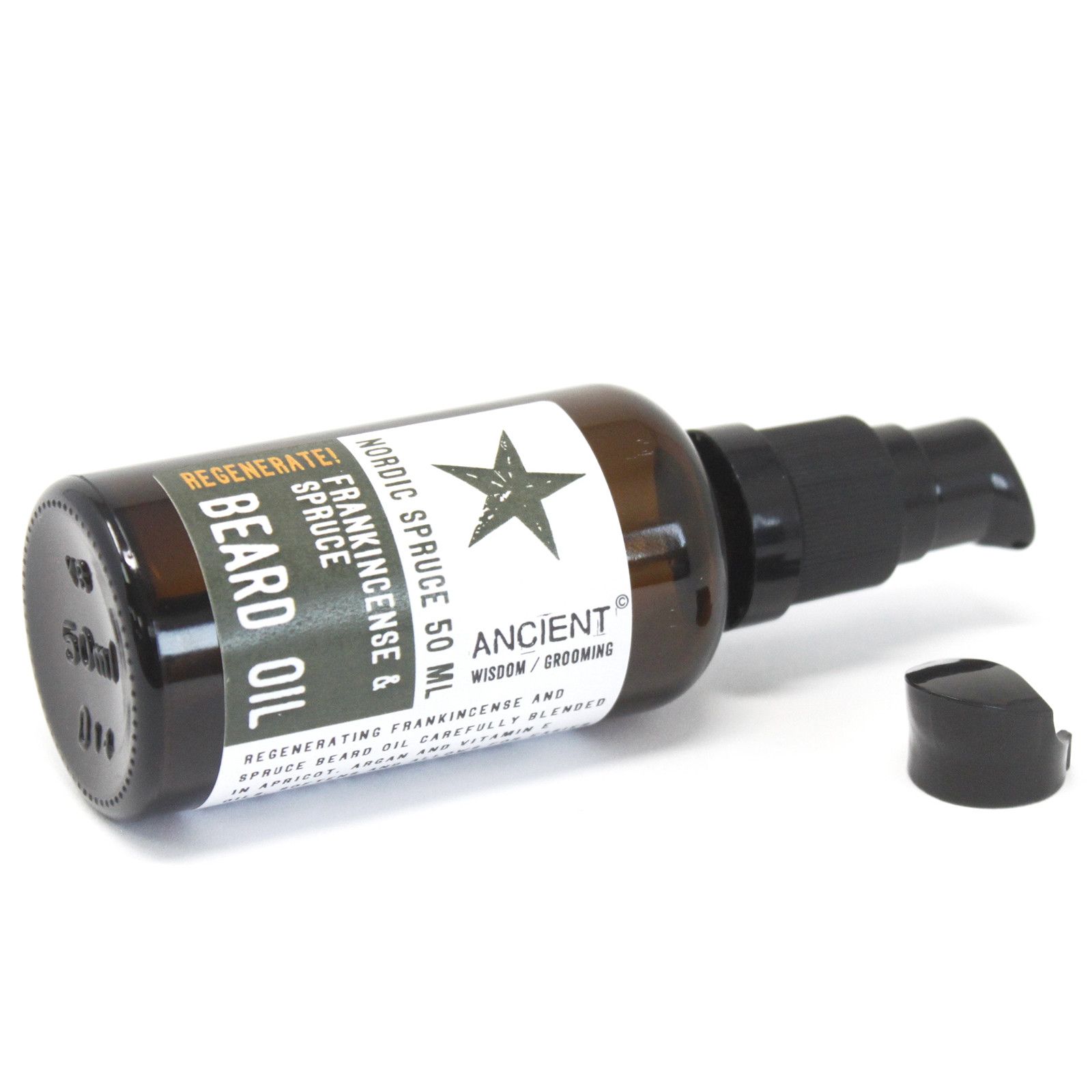 50ml Aceite para la barba - Abeto Nórdico - Regenera! - Imagen 3