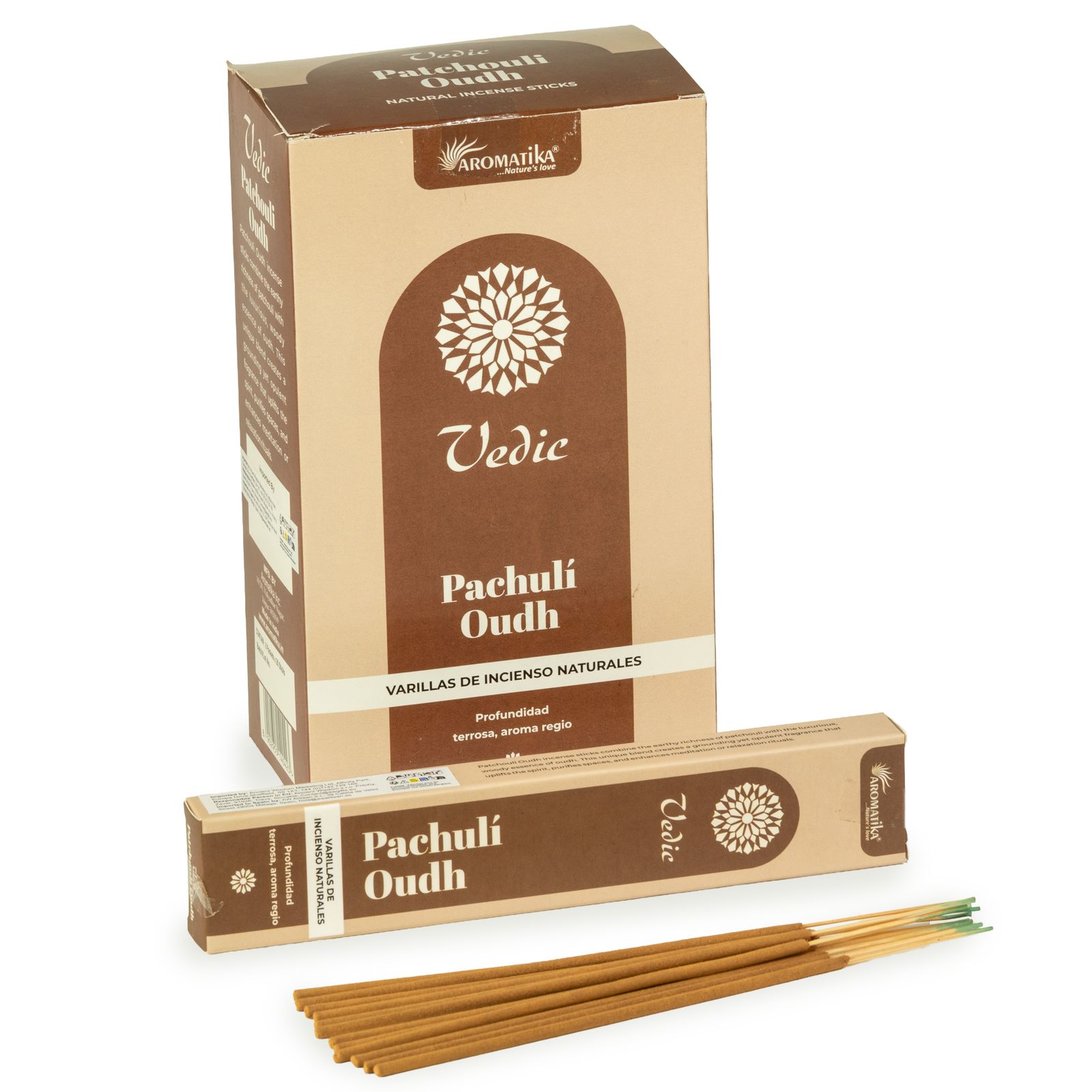 Varillas de incienso védico - Pachulí Oudh - Imagen 2