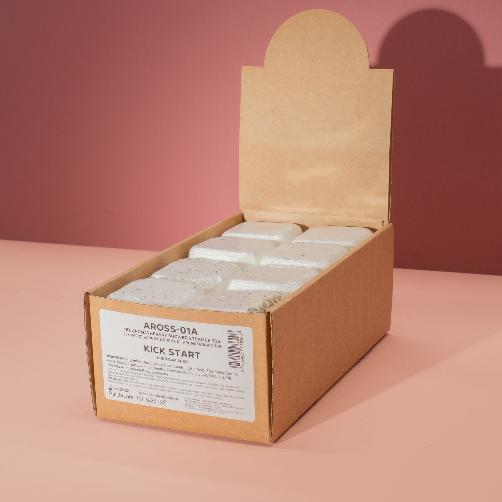 Vaporizador de ducha de aromaterapia 80 g - Kick Start - Imagen 4