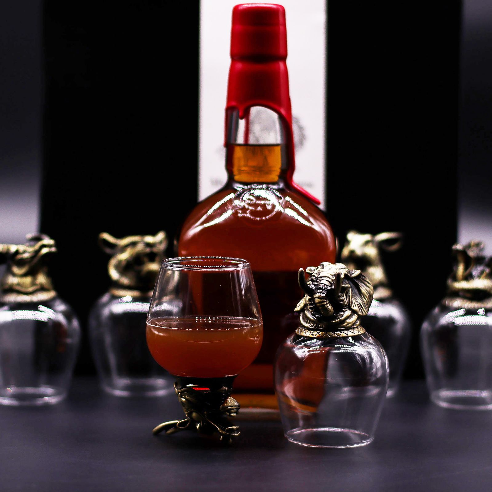 Set de regalo de 6 vasos (100 ml) - Criaturas Místicas - Bronce Antiguo - Imagen 10