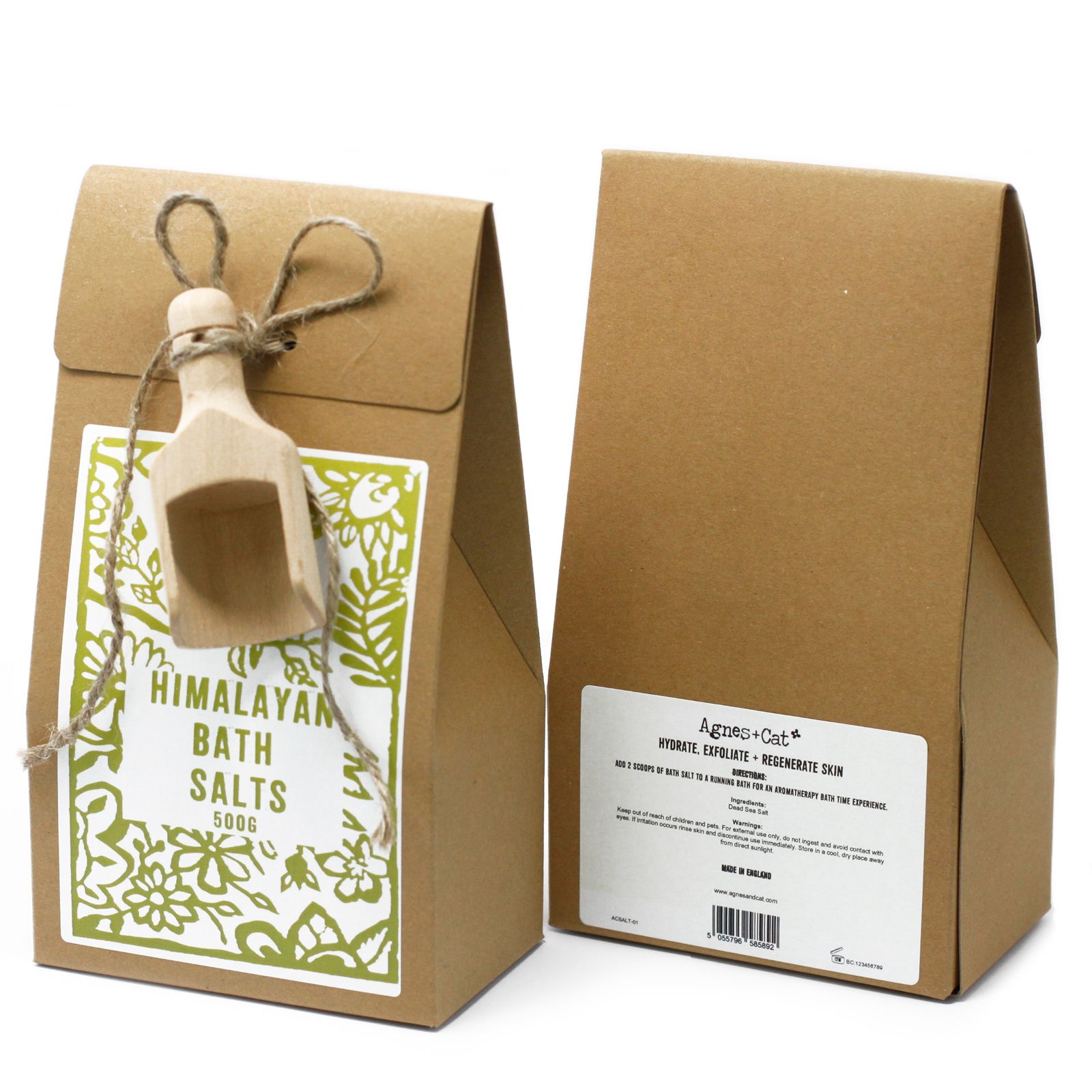 500 g de sal de baño - Ylang y rosa del Himalaya - Imagen 5