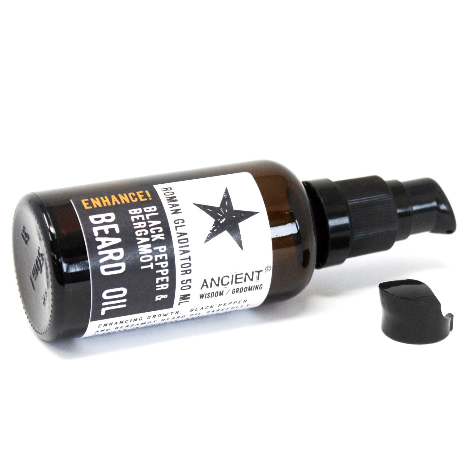50ml Aceite para la barba - Gladiador Romano - Mejora! - Imagen 3