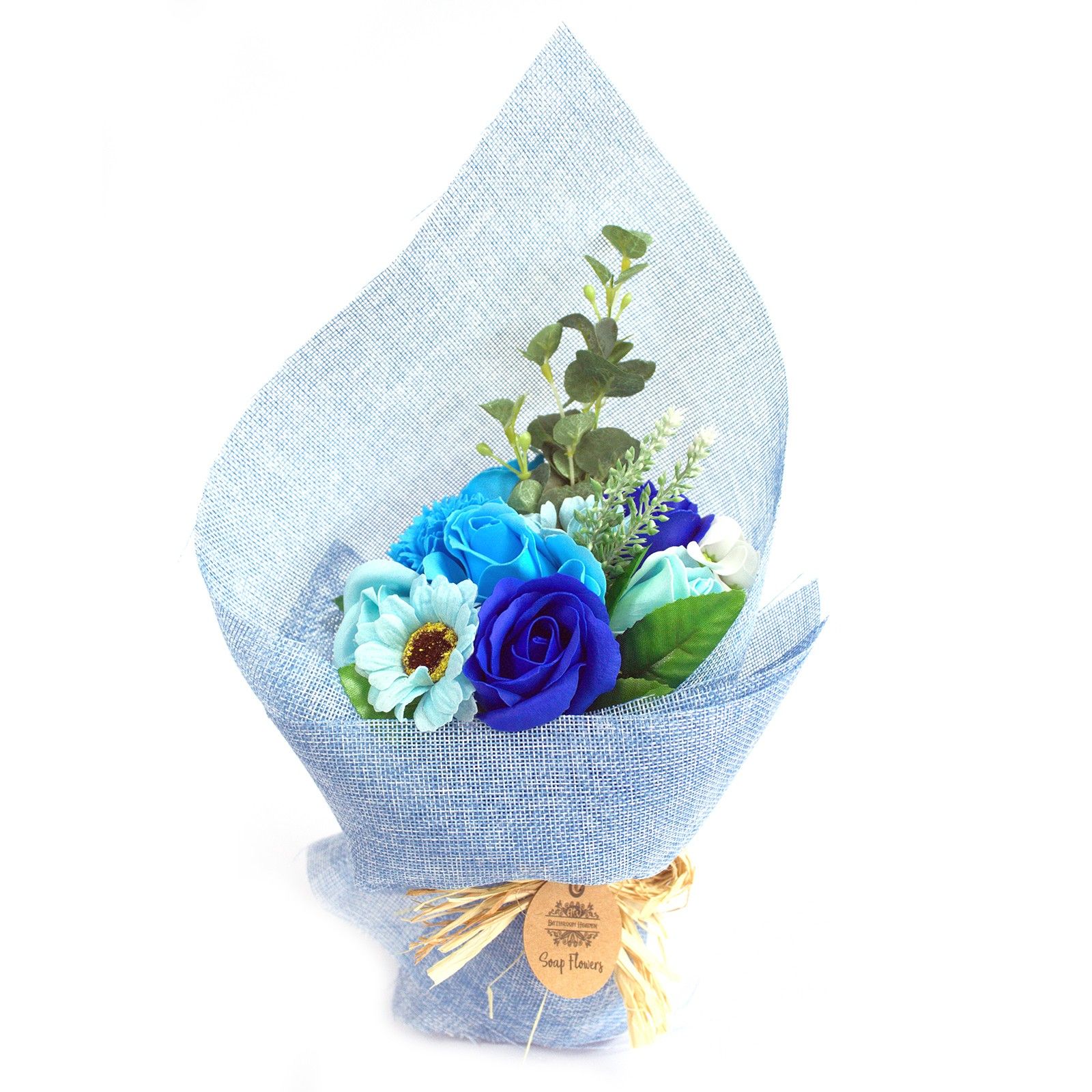 Ramo Flores de Jabón - azul - Imagen 3