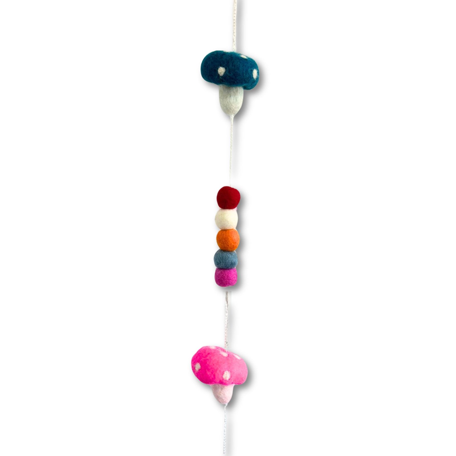 Colgante de Pared de Fieltro - Hongos (colores variados) - Imagen 6