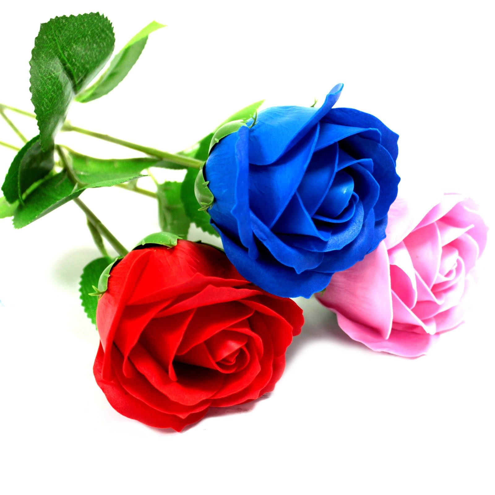Rosa simple - rosa rosa - Imagen 4