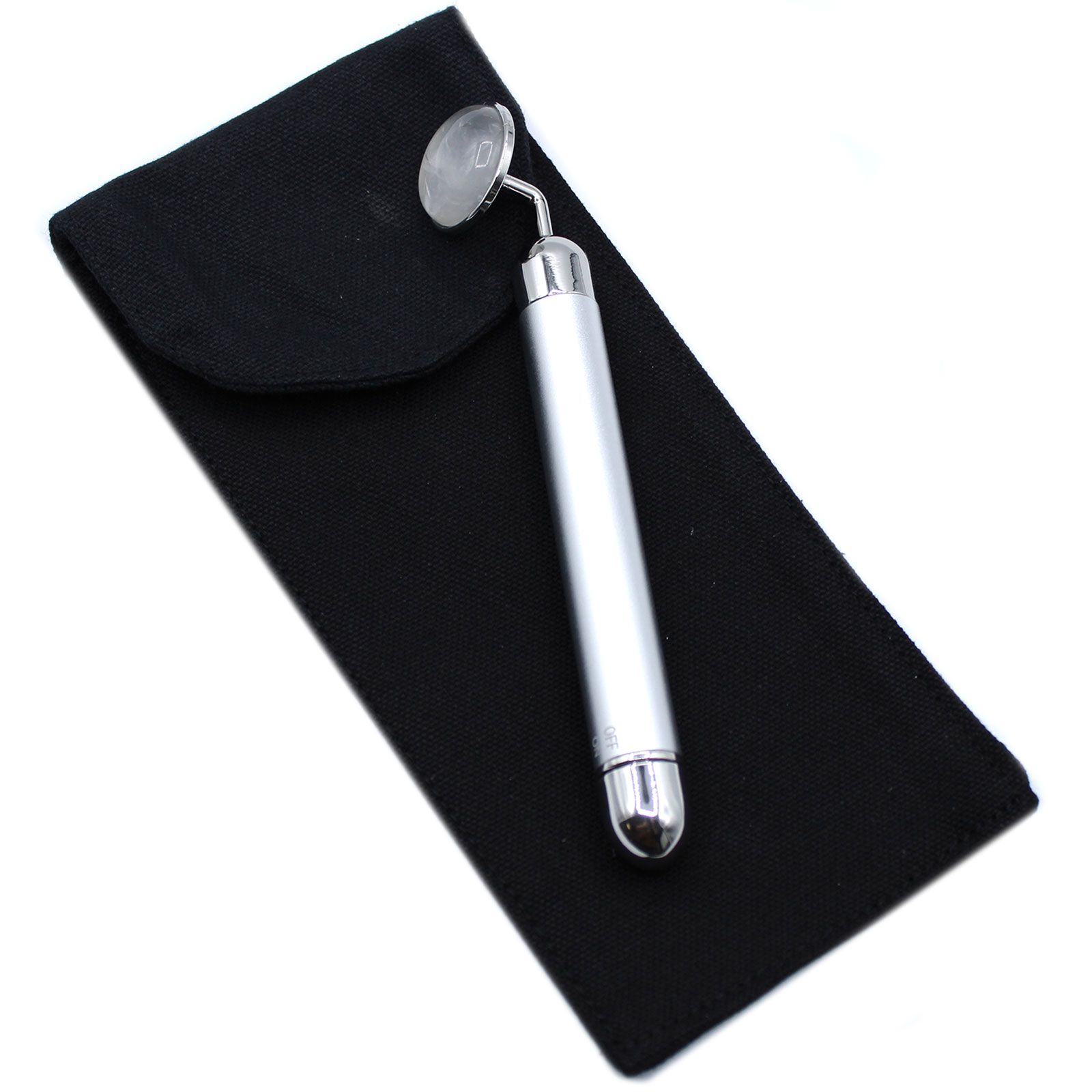 Rodillo con Vibración de Piedras Preciosas - Cuarzo de Roca - Imagen 5