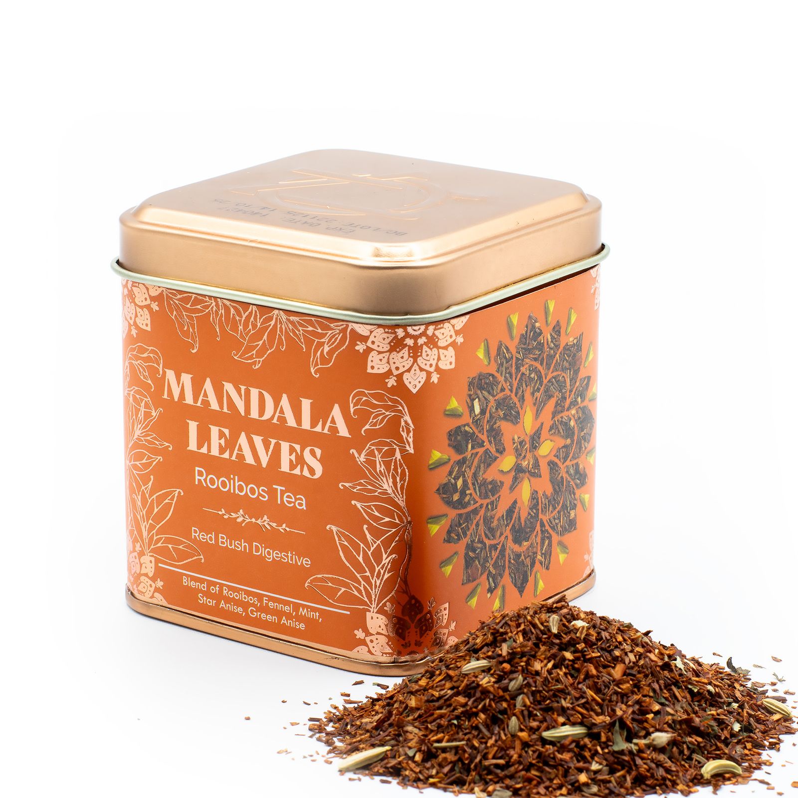 Té Digestivo de Rooibos - Infusión 50gr Lata - Imagen 8