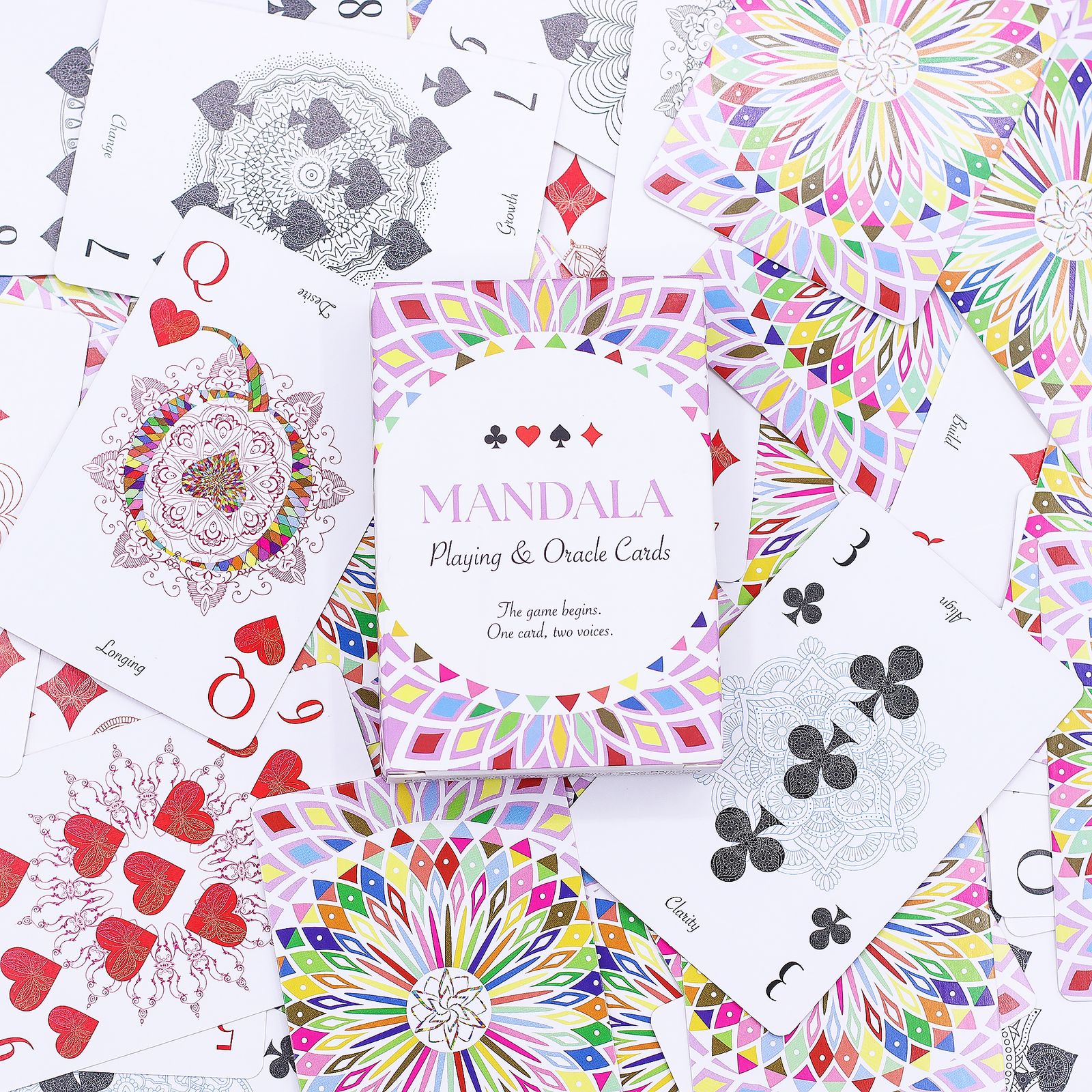 Mandala para jugar y Cartas de Oráculo – Simetría caleidoscópica - Imagen 6