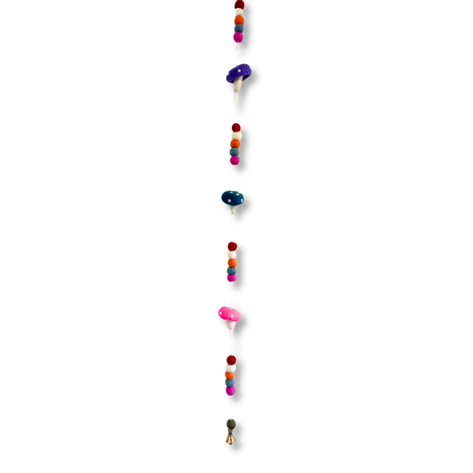 Colgante de Pared de Fieltro - Hongos (colores variados) - Imagen 3