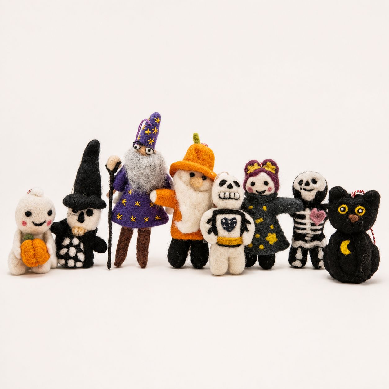 Colgantes de bolso de fieltro - Selección mixta (Amuletos místicos adorables) - Imagen 7