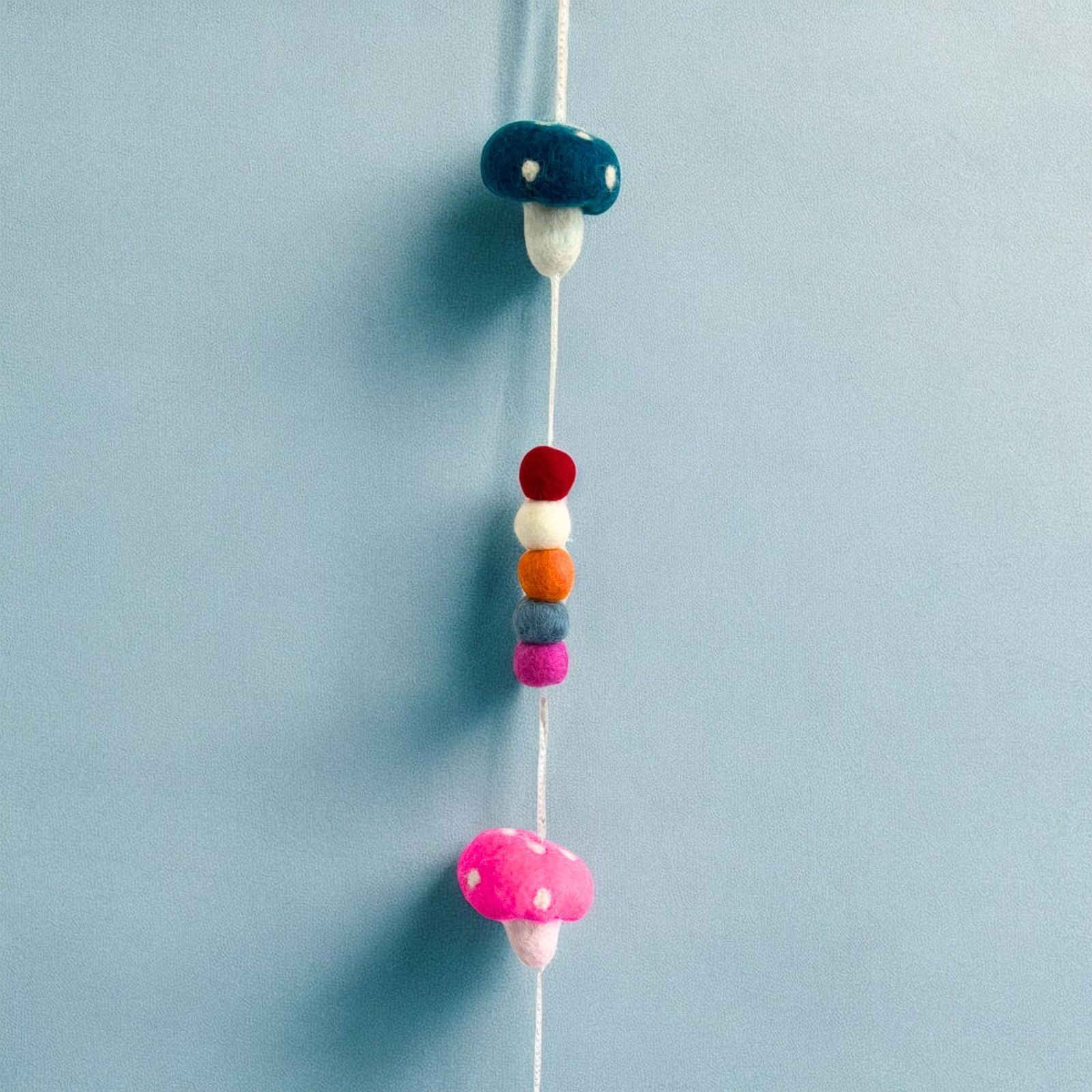 Colgante de Pared de Fieltro - Hongos (colores variados) - Imagen 2